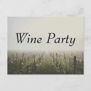 Convite Personalizado para Vindima na Festa do Vin