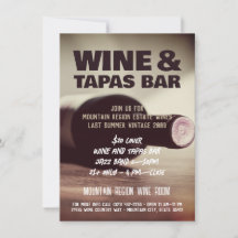 Convite Personalizado para Vinho e Música