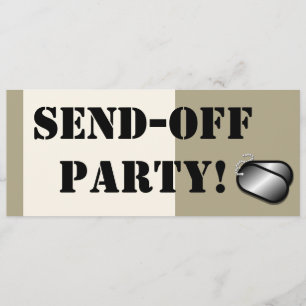 Convite Personalizado Personalizado do Partido de Envio Mi