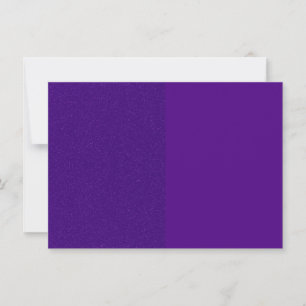Convite Personalizado Roxo Dividido