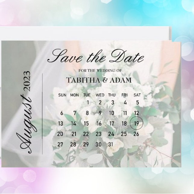 convite personalizado "salvar data" do calendário (Criador carregado)