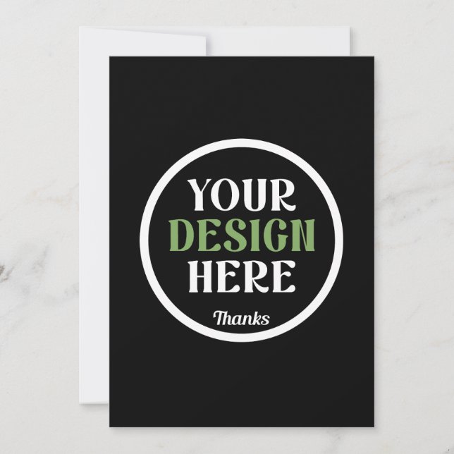Convite personalizado, único, elegante e minimalista (Frente)