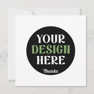 Convite personalizado, único, elegante e minimalista hersh
