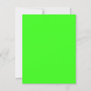 Convite Personalizado Verde Neon