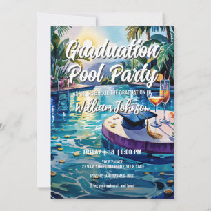 Convite Personalizar a Festa de formatura dinâmica de Pisc