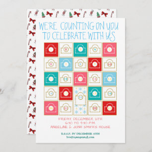 Convite Personalizar Calendário Avançado da Vintage