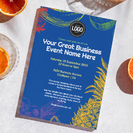 Convite Personalizar empresa | Empresa Fruta tropical