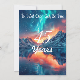 Convite Personalizar Marco - Para que o Próprio seja verda