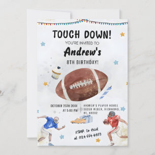 Convite Personalizar o Aniversário do Esporte