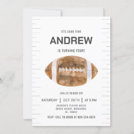 Convite Personalizar o Aniversário do Esporte