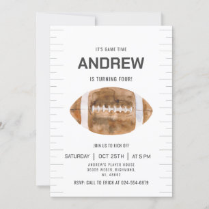 Convite Personalizar o Aniversário do Esporte