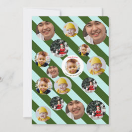 Convite Personalizar Quatro Fotos 🎄 Natal Festivo