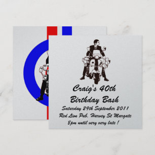 Convite personalizável de aniversário do Patinet