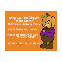 Convite Personalizável de Festa de Figuras de Hall