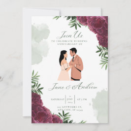 Convite Personalizável Elegante para Casamento