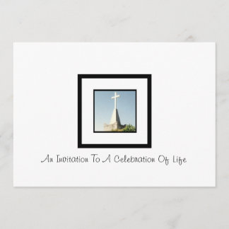 Convite Personalizável Para A Celebração Da Vida