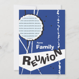 Convite Personalizável para Reunião da Família