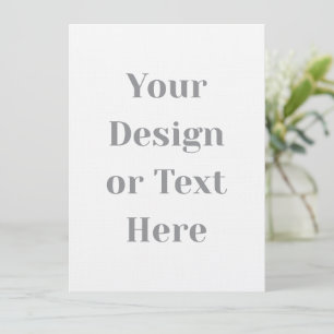 Convite Personalizável Seu Design ou Texto Aqui Personaliz