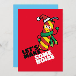 Convite Personalizável Vamos fazer barulho