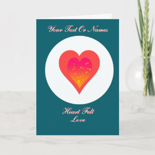 Convite Personalize Amor Sentido Azul Turquesa