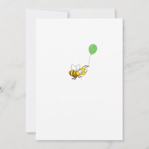 Convite Personalize Aniversário da Abelha Bumble