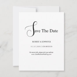 Convite Personalize save the date cards