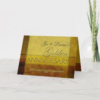 Convite Personalize seu próprio Aniversário de Ouro