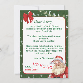 Convite Personalized Christmas Card for a Unique Holiday 