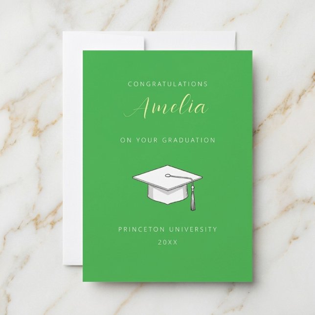 Convite Personalized congratulations graduation card (Criador carregado)