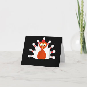 Convite peru de esportes e boliche - Dia de Ação de Graças