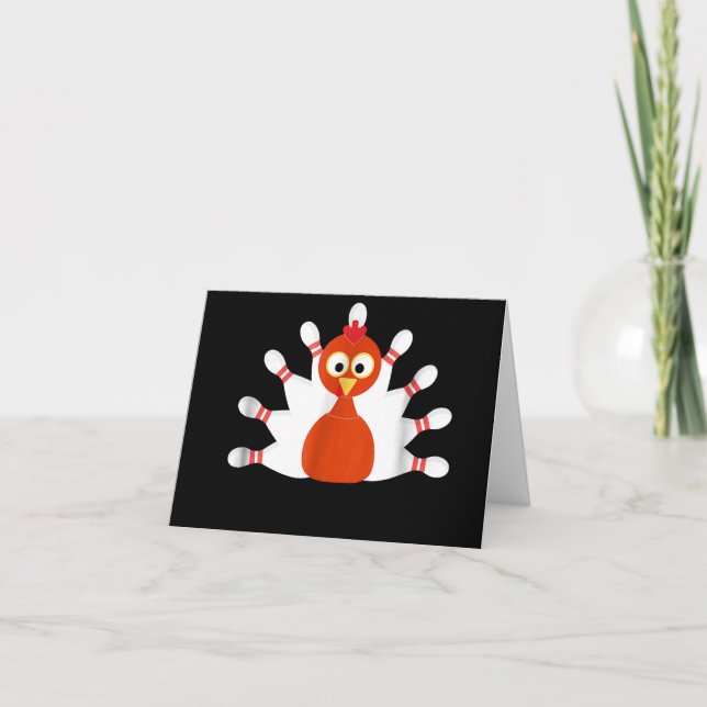 Convite peru e boliche esportivo - dia de ação de graças (Frente)