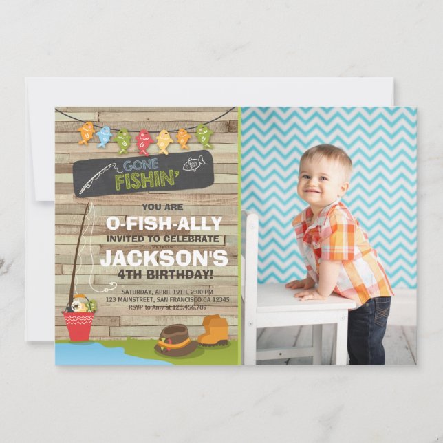 Convite Pesca Aniversário Festa de Pesca da Madeira (Frente)