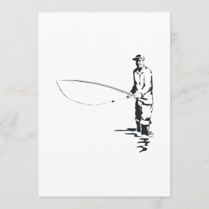 Convite Pesca com mosca