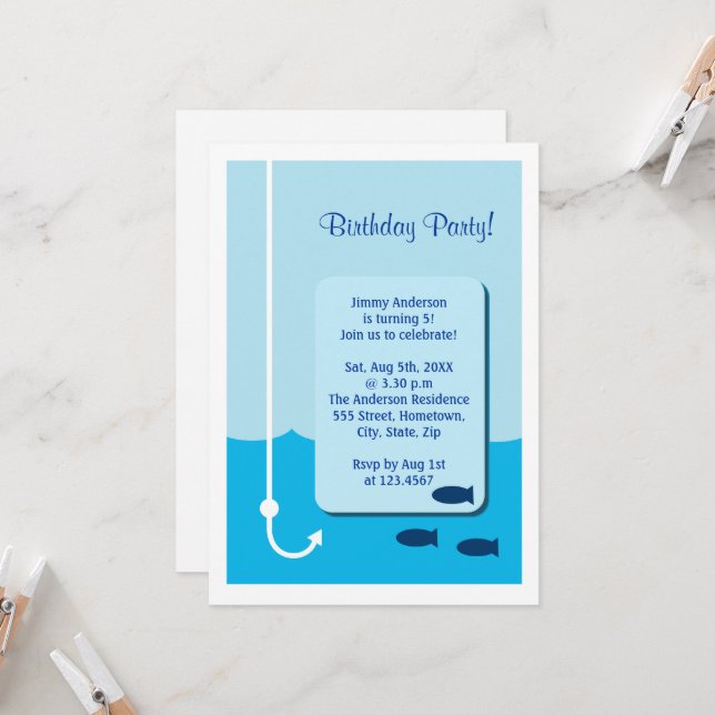 Convite Pesca De Baixo Nível (Frente/Verso In Situ)