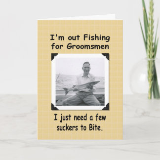 Convite Pesca de Padrinhos de casamento