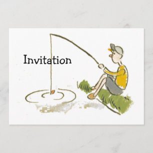 Convite Pesca do menino