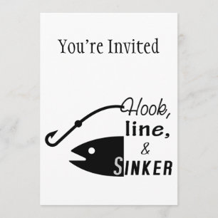 Convite Pesca do Sinalizador da Linha de Gancho