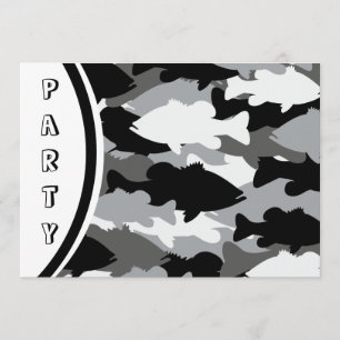 Convite Pesca em Baixo de Camo Preto