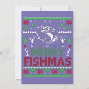 Convite pesca feia de natal