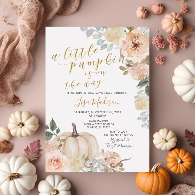 Convite Pêssego Branco Pumpkin está a caminho (Criador carregado)