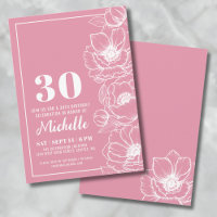 Pêssego Floral Aniversário de 30 anos