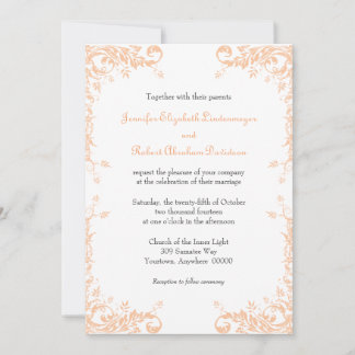 Convite Pessegueiro de Vines de Casamento