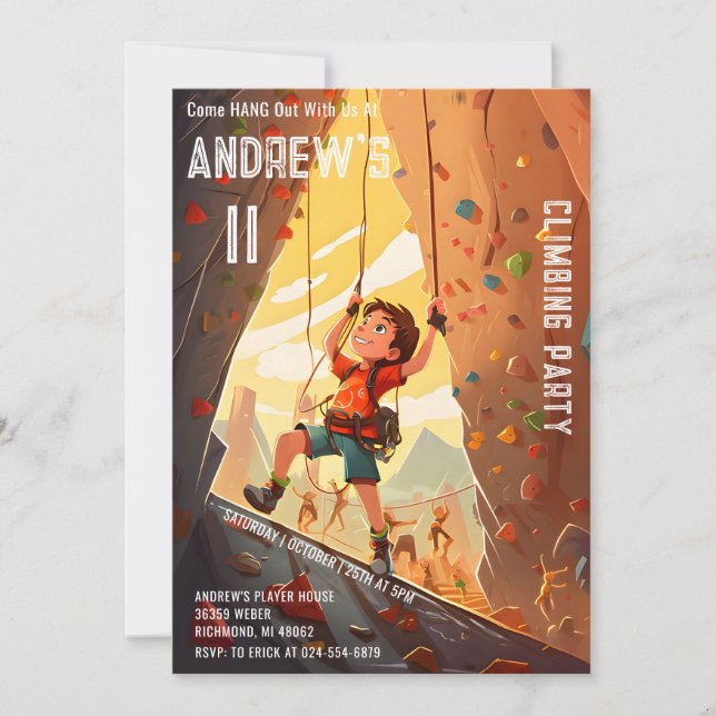 Convite Pessoal para o Aniversário do Parque de Su (Frente)