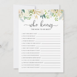 Convite Pessoas Douradas que conhecem a mãe o melhor jogo