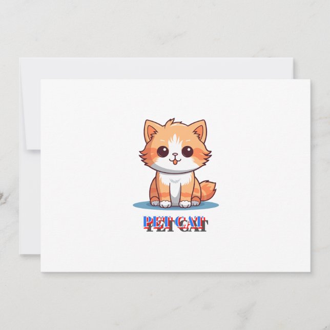 Convite Pet Cat (Frente)