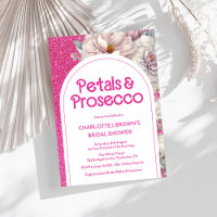 Petais e Chá de panela de Arco Floral Rosa Prosecc