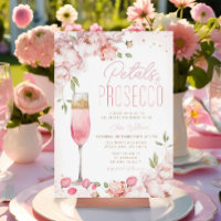 Petais e Chá de panela Floral Rosa Prosecco