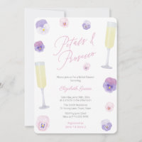 Petais E Chá de panela Prosecco Partido Brunch