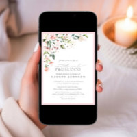 Petais e Prosecco - Chá Floral Rosa Elegante