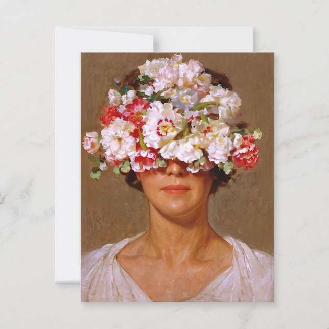 Convite "Petal Pride" Margaret - Sociedade de Arte e Flore (Frente)